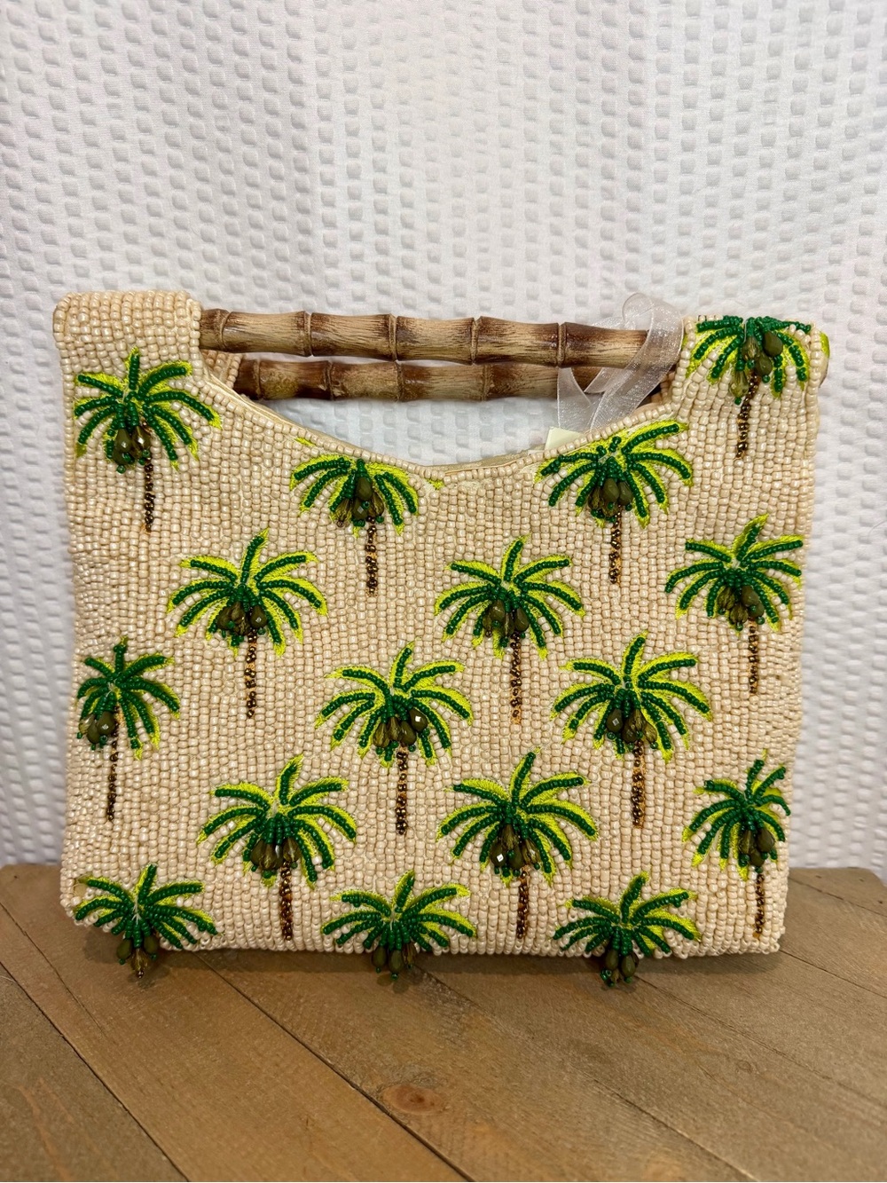 Viral Beaded Palm Tree Bag!!